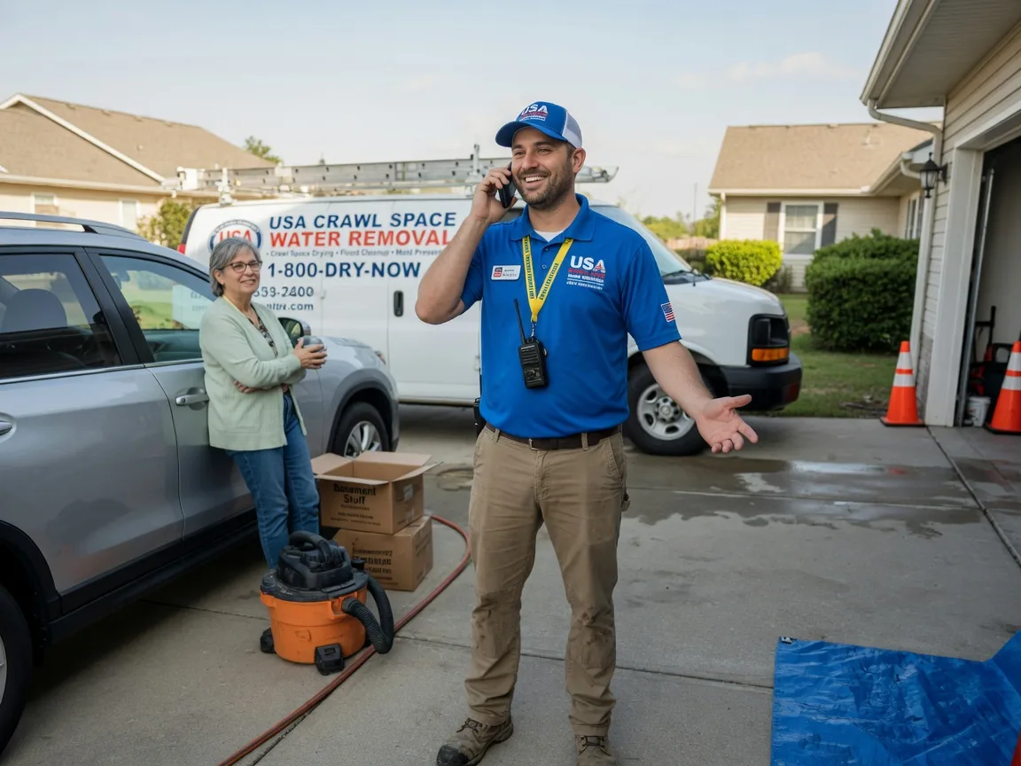 Crawl Space Water Removal Carbon Cliff, IL FAQs